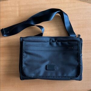 Black Tumi Laptop Shoulder Bag